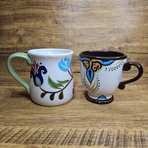 Vida Eva Mendes for Espana Jardine Amalfi 2 Tea Coffee Mugs